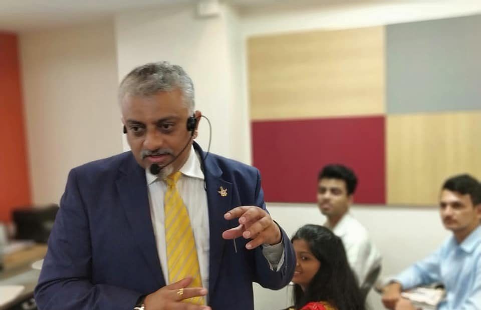 Corporate classroom workshop